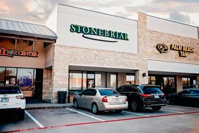 outside look at Stonebriar Family Dentistry in Frisco, TX